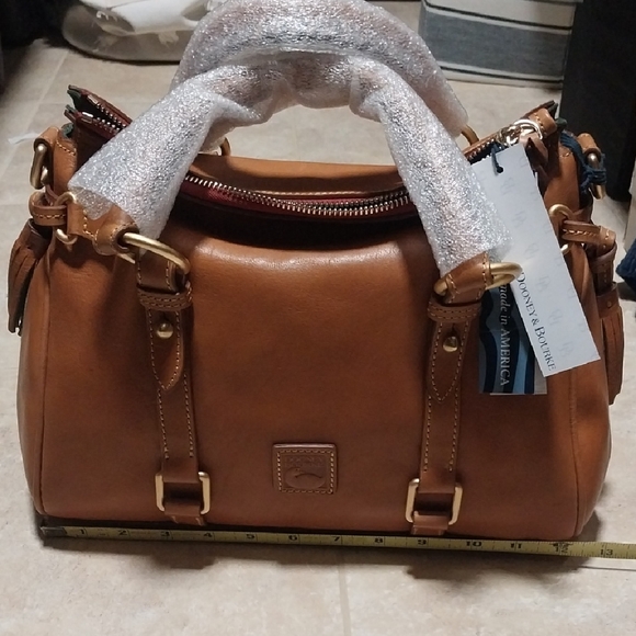Dooney & Bourke Florentine Leather Satchel - Picture 1 of 9